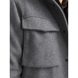 JACK & JONES Jprccalex Wool Blend Field Jacket Sn Veste pour homme, gris, XL