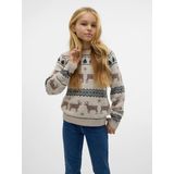 Gebreide Pullover - Kerst - O-hals - Lange Mouwen - Junior