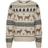 Gebreide Pullover - Kerst - O-hals - Lange Mouwen - Junior