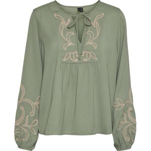 Vero Moda - Vmnora - Top - Olijf - 100% Polyester