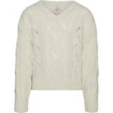 Vmnewerinstructure - Gebreide Pullover - V-Hals - Lange Mouwen - Regular Fit