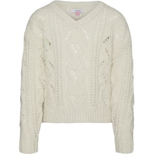 Vmnewerinstructure - Gebreide Pullover - V-Hals - Lange Mouwen - Regular Fit