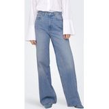 Only Jeans Onlhope Icon Ex Hw Wide Dnm Cro305 15327290 Medium Blue Denim Dames