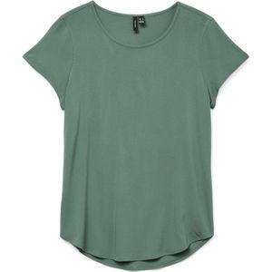 Vmbella - Blouse - Zwart - Korte Mouwen - O-hals