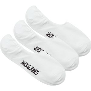 Jack & Jones - JACDOUGLAS - Sneakersokken - Wit - Katoenmix - Set van 3 Paar