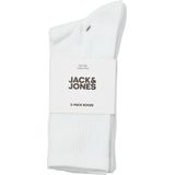 Jack & Jones - JACCHARLES TENNIS SOCK 3 PACK - Wit - Katoenmix