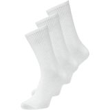 Jack & Jones - JACCHARLES TENNIS SOCK 3 PACK - Wit - Katoenmix