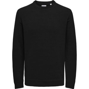 Heren - Gebreide Trui - Blauw - Zacht Breimateriaal - Lange Mouwen