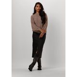 Object Objflora Re Knit Pullover Truien & vesten Dames - Sweater - Hoodie - Vest- Bruin