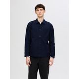 Selected Homme - Overhemd - Blauw - Slimfit - Lange Mouwen