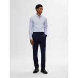 Selected - Performance Slim Fit - Overhemd - Wit - 60% Biologisch Katoen, Lange Mouwen
