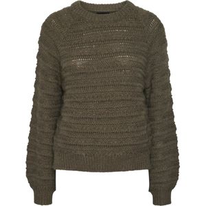 PIECES - PCJAYDA LS O-NECK KNIT NOOS - Dames - Gebreide truien
