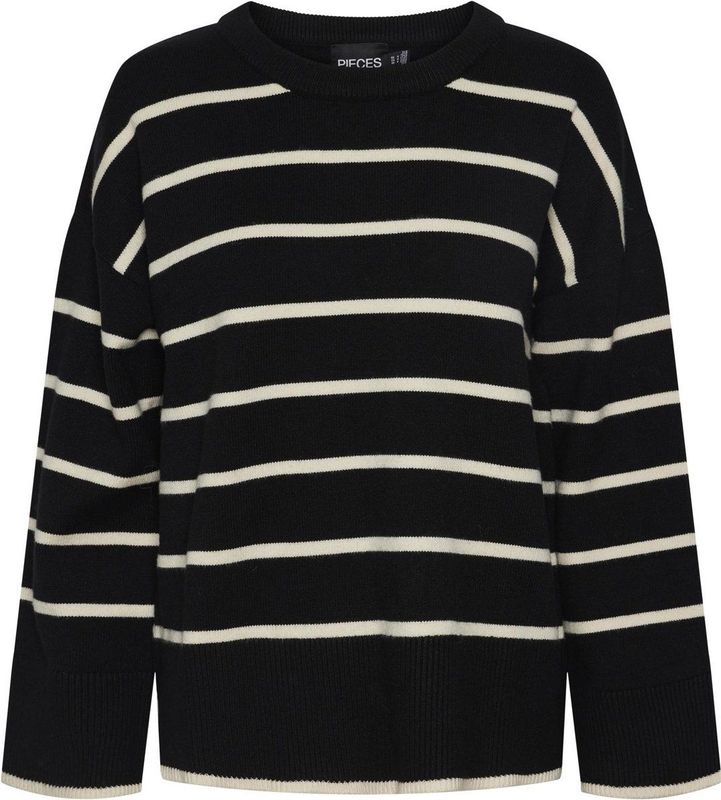 Pieces - Pcmathilde Ls o-Neck Knit Noos Bc - Dames - Gebreide Truien