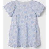 Print - Jurk - Multi - Geweven Stof - Ronde Hals - Korte Mouwen