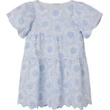 Print - Jurk - Multi - Geweven Stof - Ronde Hals - Korte Mouwen