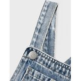 Name It - Tuinbroek - Jumpsuit - Baggy - Light - Blue - Denim - Bella - Maat 86
