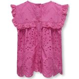 Only - Kogcleo Life - Top - Framboos - Korte Mouwen