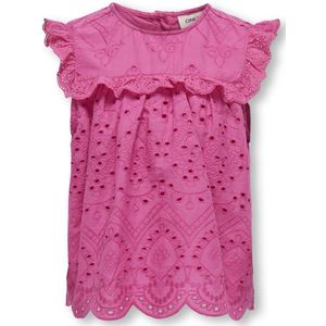 Only - Kogcleo Life - Top - Framboos - Korte Mouwen