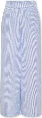 ONLY GIRLS - Chino Broek - Groen - Katoen - Wijde Pijpen