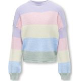 KIDS ONLY - KOGSANDY L/S STRIPE PULLOVER - Gebreide Trui - Lavendula