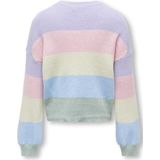 KIDS ONLY - KOGSANDY L/S STRIPE PULLOVER - Gebreide Trui - Lavendula