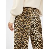 Losvallende Jeans - Blauw - Katoen/Polyester - Hoge Taille