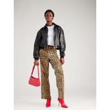 Losvallende Jeans - Blauw - Katoen/Polyester - Hoge Taille