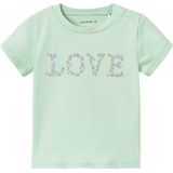 Top - Glitter - Jersey - Korte Mouwen - Regular Fit