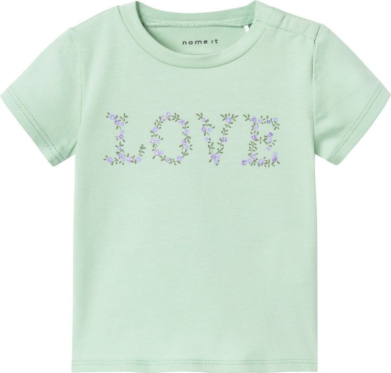 Top - Glitter - Jersey - Korte Mouwen - Regular Fit