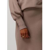 Y.a.s - Yasfonny HW Ankle Knit Rok - Bruin - A-lijn
