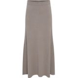 Y.a.s - Yasfonny HW Ankle Knit Rok - Bruin - A-lijn