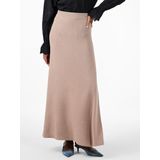 Y.a.s - Yasfonny HW Ankle Knit Rok - Bruin - A-lijn