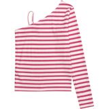 Kognella - Top - Zwart - Een Schouder - Lange Mouwen - Regular Fit