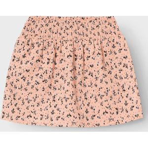 Name it - NMFJESIMONE - Shortrok - Peach - Bloemetjes