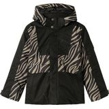 NAME IT - Slope10 - Ski-jas - Zwart - Waterdicht 10.000 mm, Ademend 5.000g/m2/24h, Winddicht