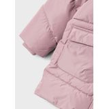 NAME IT Korte jas voor meisjes, Grape Shake, 122 cm