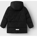 Winterjassen - Zwart - Bovenmateriaal 100% - Met Capuchon