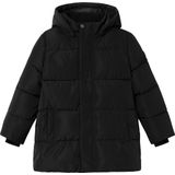 Winterjassen - Zwart - Bovenmateriaal 100% - Met Capuchon