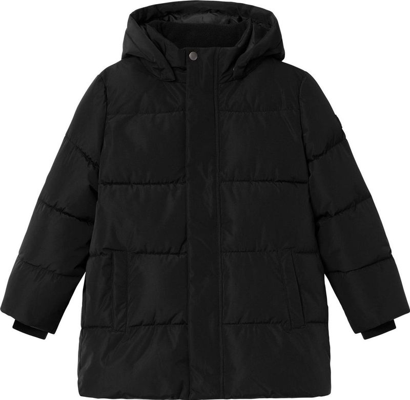 Winterjassen - Zwart - Bovenmateriaal 100% - Met Capuchon