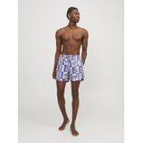 Jack and Jones - Zwemshort - Blauw - Geweven Blend van Gerecycled Polyester