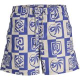 Jack and Jones - Zwemshort - Blauw - Geweven Blend van Gerecycled Polyester