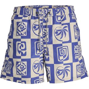 Jack & Jones - OCEANDAY - Zwemshort - Blauw - Gemaakt van 50% Gerecycled Polyester