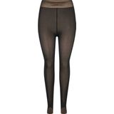 Pieces Fleece panty - Thermo legging - Fleece binnenkant - Zwart