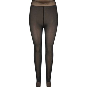 Pieces Fleece panty - Thermo legging - Fleece binnenkant - Zwart