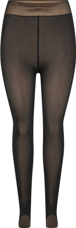 Pieces Fleece panty - Thermo legging - Fleece binnenkant - Zwart