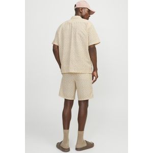 Jack&Jones - JORLUKE - Overhemd - Wit - Seersucker - Korte Mouwen