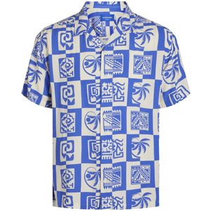 Jack & Jones - Ocean Resort Shirt SS - Blauw - T-shirt