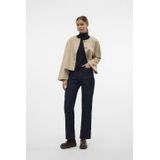 AWARE - Jas - Groen - Polyester - Knoopsluiting - Lange Mouwen