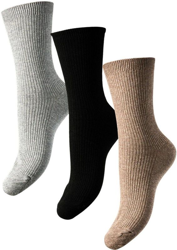 Dames Sokken - Katoen - Zacht - 3-Pack