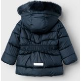 NAME IT - Jas - Groen - Geweven Stof - Afneembare Capuchon